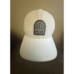 Men’s Travis Mathew “Always On Vacation” Flex Fitted White Hat Size S/M